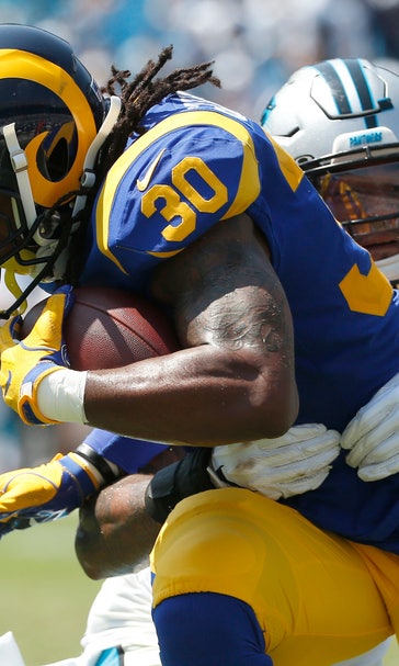 Gurley helps lead Rams to 30-27 win over Panthers